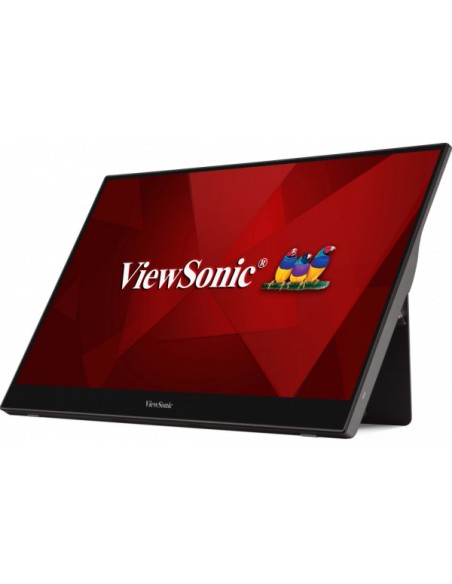 TD1655 pantalla para PC 39,6 cm (15.6") 1920 x 1080 Pixeles Full HD LED Pantalla táctil Multi-usuario Negro, Plata