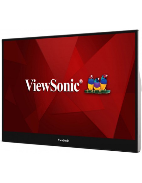 TD1655 pantalla para PC 39,6 cm (15.6") 1920 x 1080 Pixeles Full HD LED Pantalla táctil Multi-usuario Negro, Plata