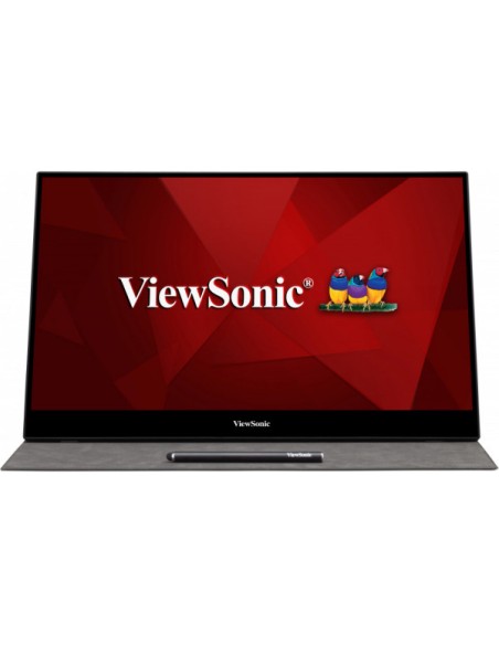 TD1655 pantalla para PC 39,6 cm (15.6") 1920 x 1080 Pixeles Full HD LED Pantalla táctil Multi-usuario Negro, Plata