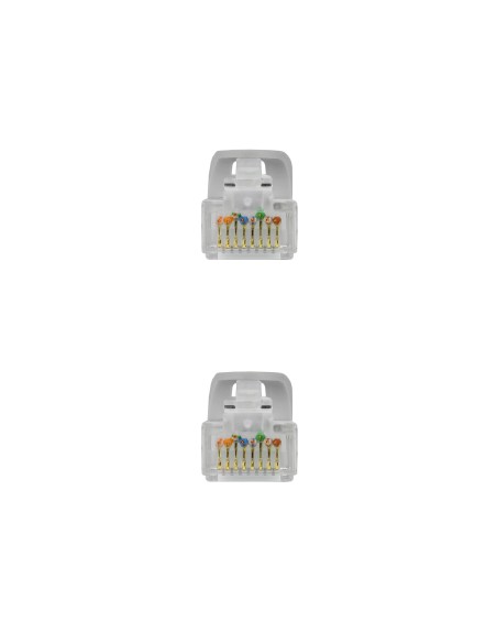 Cable Red Latiguillo RJ45 LSZH CAT.6A UTP AWG24, Gris, 25 cm