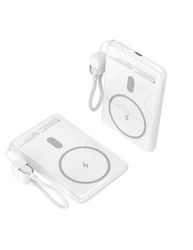 Power Bank inalámbrico 5000mAh 20W Blanco