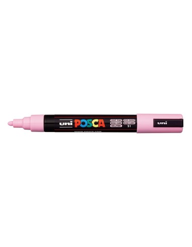PC-5M marcador Punta redonda Rosa