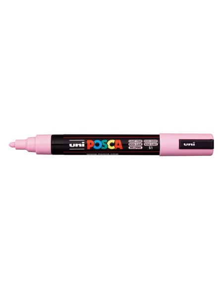 PC-5M marcador Punta redonda Rosa