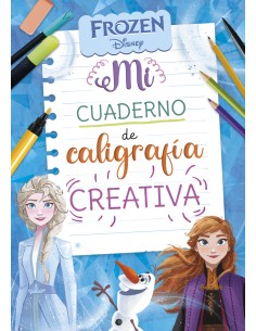 Mi cuaderno de caligrafia con Frozen