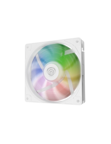 Oxal 120 ARGB Carcasa del ordenador Ventilador 12 cm Blanco