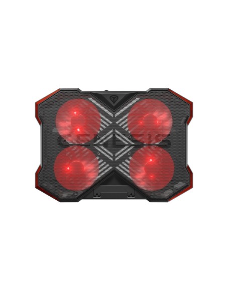 Oxid 260 almohadilla fría 43,9 cm (17.3") 1010 RPM Negro, Rojo