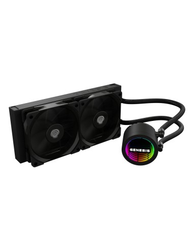 NLG-2318 sistema de refrigeración para ordenador Procesador Sistema de refrigeración líquida todo en uno Negro