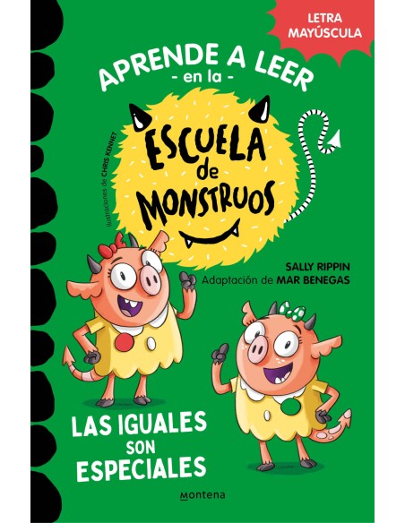 Aprender a leer en la Escuela de Monstruos 3 Las iguales son especiales