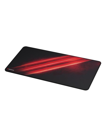 Carbon 500 Maxi Flash G2 Alfombrilla de ratón para juegos Negro, Rojo