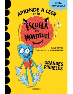 Aprender a leer en la Escuela de Monstruos 4 Grandes pinreles