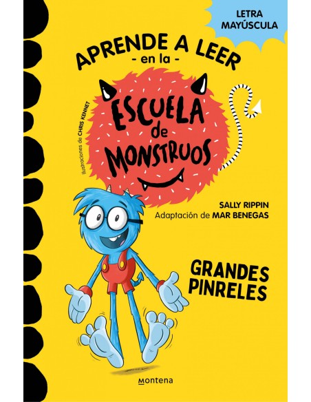 Aprender a leer en la Escuela de Monstruos 4 Grandes pinreles