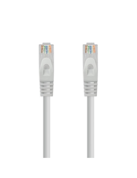Cable de red latiguillo RJ45 LSZH CAT.6A UTP AWG24, Gris, 1.5 m