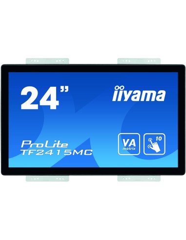 ProLite TF2415MC-B2 pantalla para PC 60,5 cm (23.8") 1920 x 1080 Pixeles Full HD LCD Pantalla táctil Multi-usuario Negro