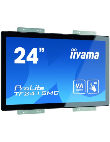 ProLite TF2415MC-B2 pantalla para PC 60,5 cm (23.8") 1920 x 1080 Pixeles Full HD LCD Pantalla táctil Multi-usuario Negro