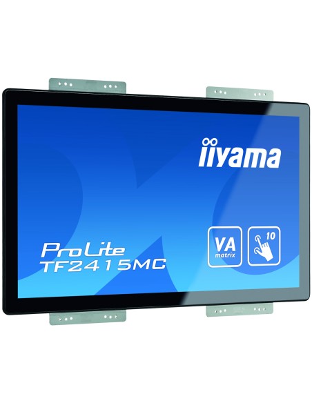 ProLite TF2415MC-B2 pantalla para PC 60,5 cm (23.8") 1920 x 1080 Pixeles Full HD LCD Pantalla táctil Multi-usuario Negro