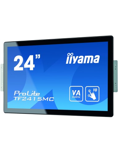 ProLite TF2415MC-B2 pantalla para PC 60,5 cm (23.8") 1920 x 1080 Pixeles Full HD LCD Pantalla táctil Multi-usuario Negro