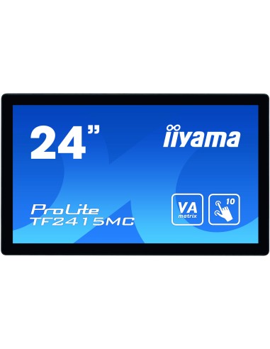 ProLite TF2415MC-B2 pantalla para PC 60,5 cm (23.8") 1920 x 1080 Pixeles Full HD LCD Pantalla táctil Multi-usuario Negro