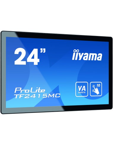 ProLite TF2415MC-B2 pantalla para PC 60,5 cm (23.8") 1920 x 1080 Pixeles Full HD LCD Pantalla táctil Multi-usuario Negro
