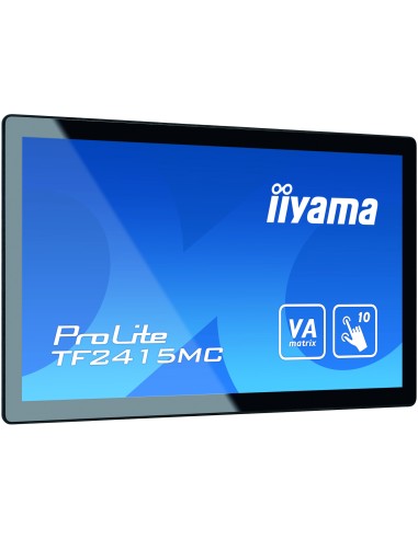 ProLite TF2415MC-B2 pantalla para PC 60,5 cm (23.8") 1920 x 1080 Pixeles Full HD LCD Pantalla táctil Multi-usuario Negro