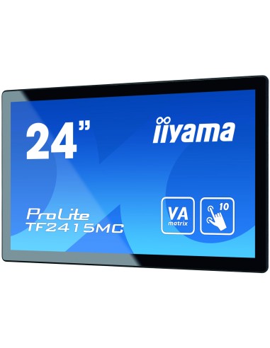 ProLite TF2415MC-B2 pantalla para PC 60,5 cm (23.8") 1920 x 1080 Pixeles Full HD LCD Pantalla táctil Multi-usuario Negro