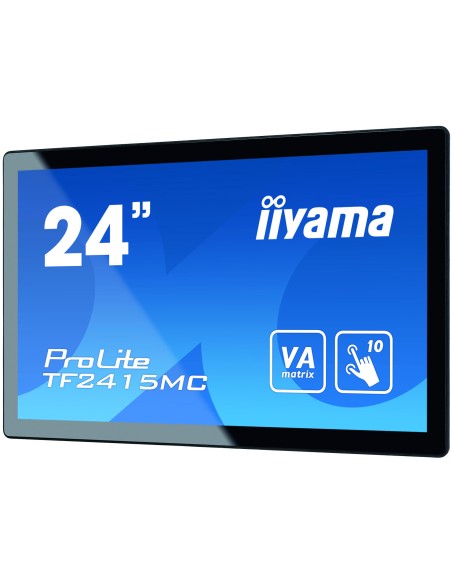 ProLite TF2415MC-B2 pantalla para PC 60,5 cm (23.8") 1920 x 1080 Pixeles Full HD LCD Pantalla táctil Multi-usuario Negro
