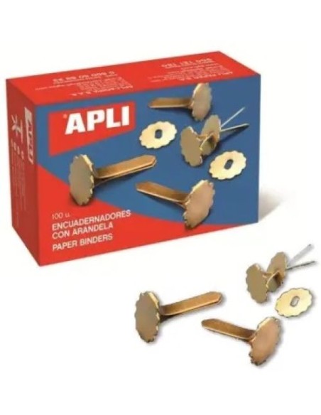 C 100 encuadernadores con arandela 25 mm apli