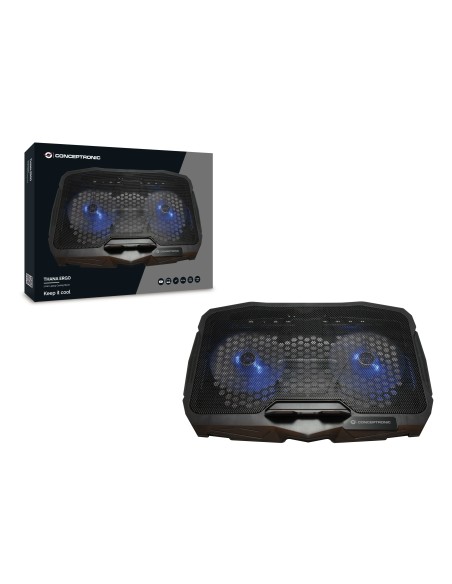 THANA07B almohadilla fría 43,2 cm (17") Negro