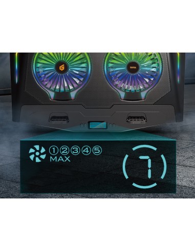 THYIA02B almohadilla fría 43,2 cm (17") Negro