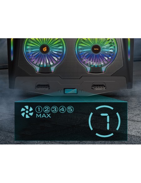 THYIA02B almohadilla fría 43,2 cm (17") Negro