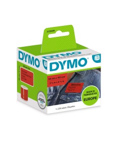 2133399 etiqueta autoadhesiva Rectángulo redondeado Desmontable Rojo 220 pieza(s)