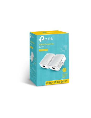 TL-PA4010KIT 600 Mbit/s Ethernet Blanco 2 pieza(s)