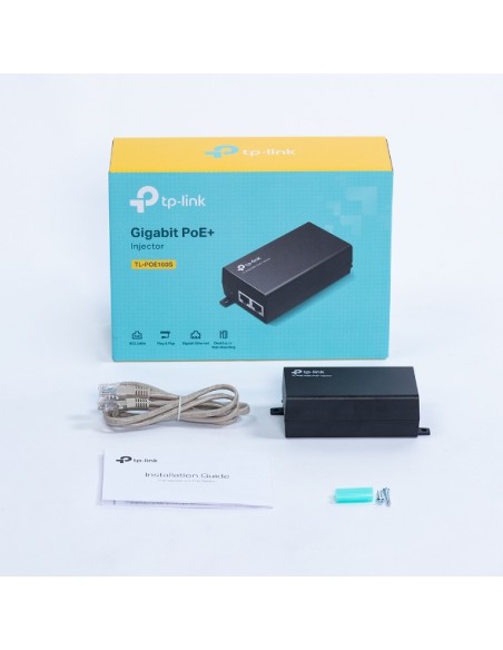 TL-POE160S adaptador e inyector de PoE Gigabit Ethernet