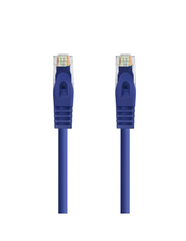 Cable de red latiguillo RJ45 LSZH Cat.6A UTP AWG24, Azul, 3.0m