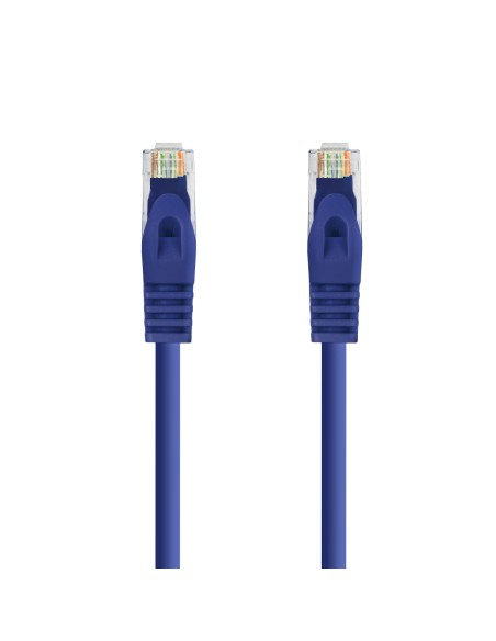 Cable de red latiguillo RJ45 LSZH Cat.6A UTP AWG24, Azul, 3.0m