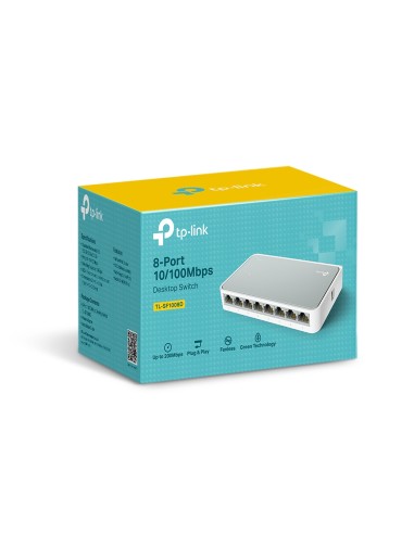 TL-SF1008D No administrado Fast Ethernet (10/100) Blanco