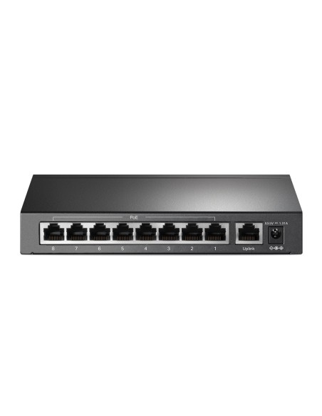 TL-SF1009P switch No administrado Fast Ethernet (10/100) Energía sobre Ethernet (PoE) Negro
