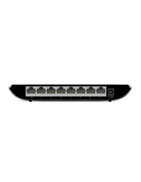 TL-SG1008D No administrado Gigabit Ethernet (10/100/1000) Negro