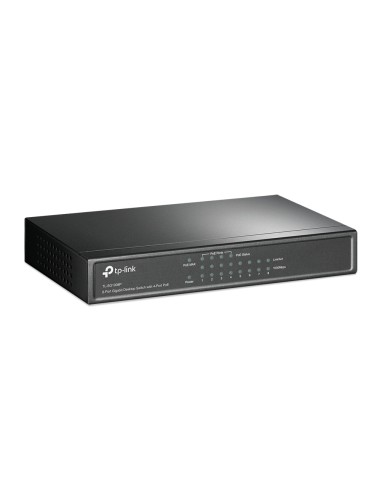 TL-SG1008P Gestionado Gigabit Ethernet (10/100/1000) Energía sobre Ethernet (PoE) Gris