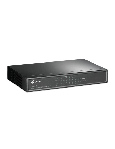 TL-SG1008P Gestionado Gigabit Ethernet (10/100/1000) Energía sobre Ethernet (PoE) Gris