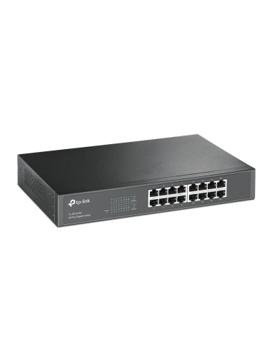 TL-SG1016D No administrado Gigabit Ethernet (10/100/1000) Negro