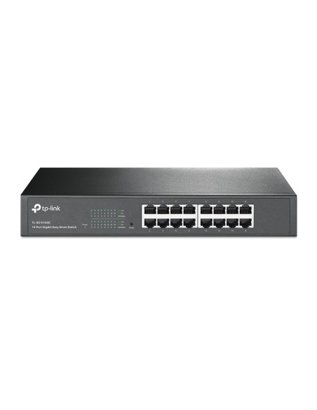 TL-SG1016DE Gestionado L2 Gigabit Ethernet (10/100/1000) 1U Negro