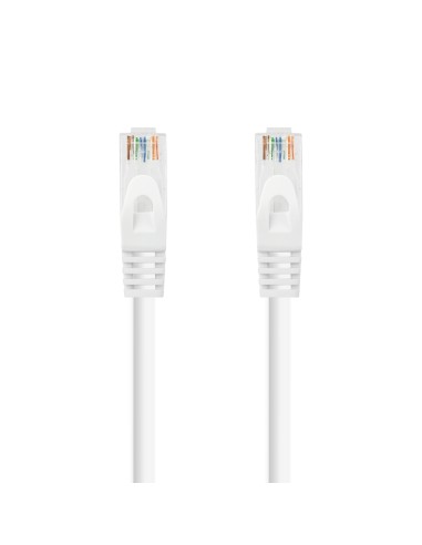 Cable de red latiguillo RJ45 LSZH Cat.6A UTP AWG24, Blanco, 3.0m