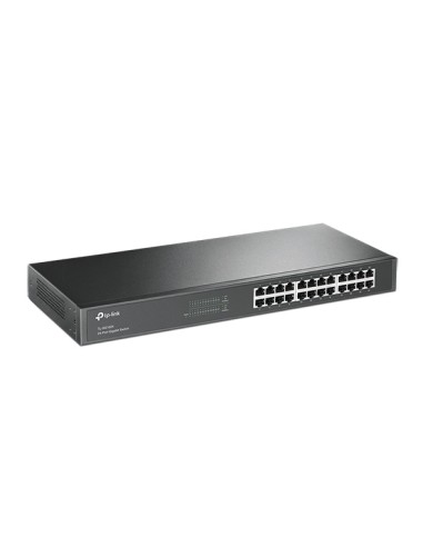 TL-SG1024 No administrado Gigabit Ethernet (10/100/1000) 1U Negro