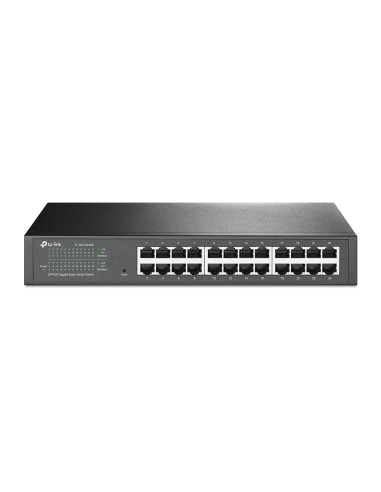 TL-SG1024DE Gestionado L2 Gigabit Ethernet (10/100/1000) 1U Negro