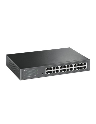TL-SG1024DE Gestionado L2 Gigabit Ethernet (10/100/1000) 1U Negro