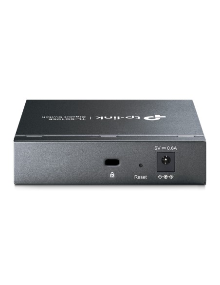 TL-SG105E Gestionado L2 Gigabit Ethernet (10/100/1000) Negro