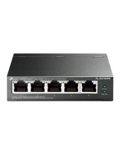 TL-SG105PE switch Gestionado L2 Gigabit Ethernet (10/100/1000) Energía sobre Ethernet (PoE) Negro 2