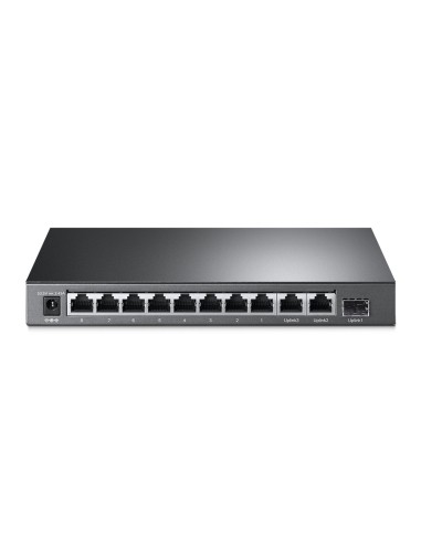 TL-SG1210MP switch No administrado Gigabit Ethernet (10/100/1000) Energía sobre Ethernet (PoE) Negro