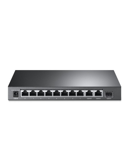 TL-SG1210MP switch No administrado Gigabit Ethernet (10/100/1000) Energía sobre Ethernet (PoE) Negro