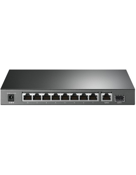 TL-SG1210P switch No administrado Gigabit Ethernet (10/100/1000) Energía sobre Ethernet (PoE) Gris